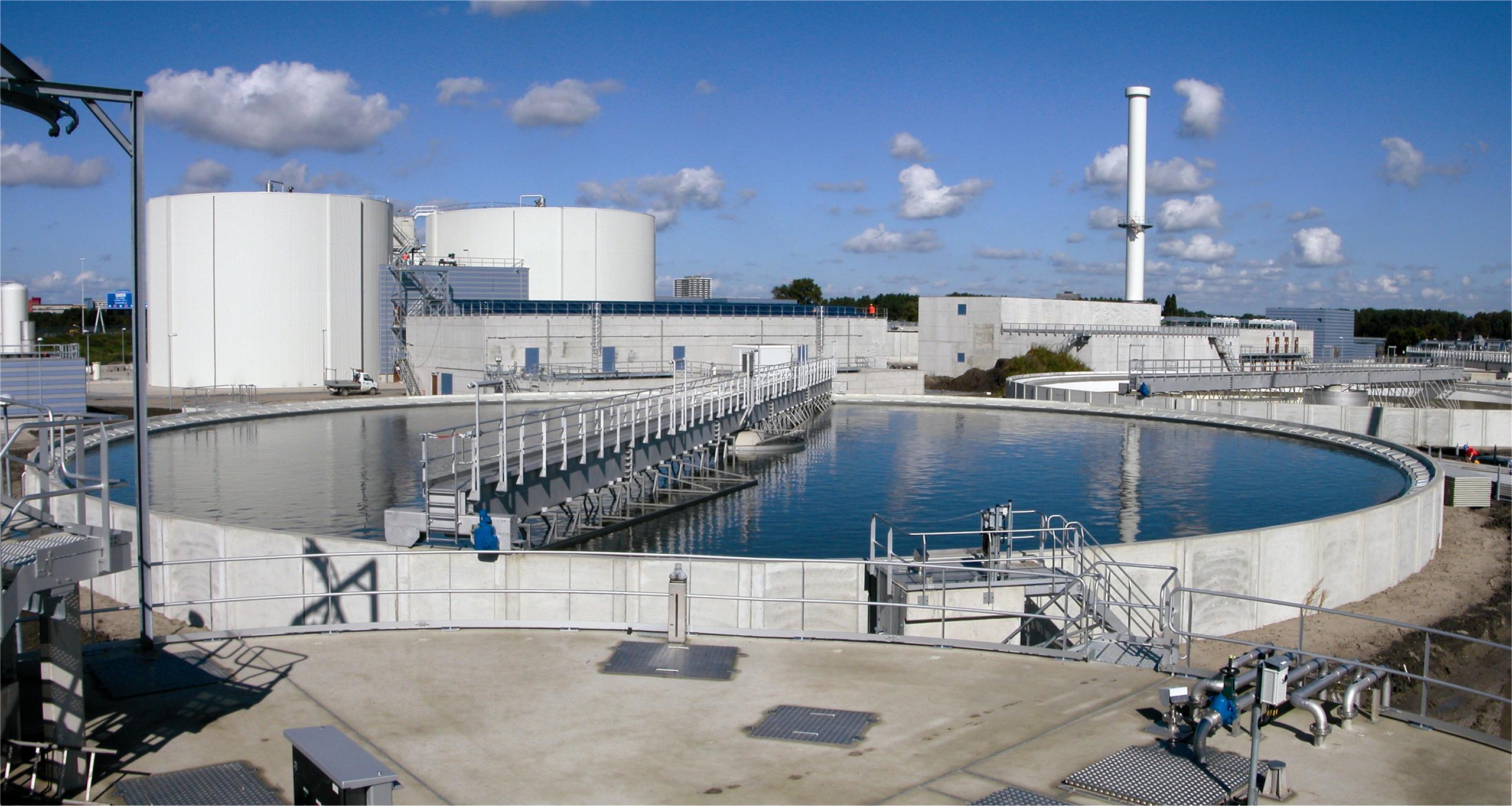 Process of Treating Waste in Sewage Treatment Plant